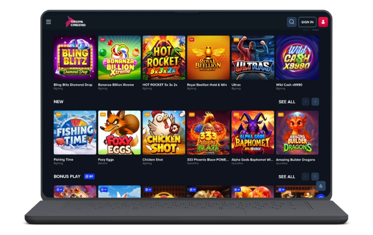 TripsCasino Casino sitio