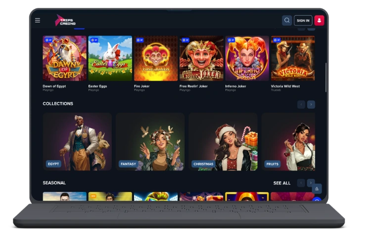 TripsCasino Casino oficial